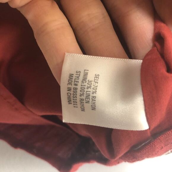 Francesca’s Denna Button Embroidered Mini Skirt S - Picture 5 of 9